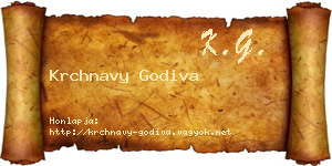 Krchnavy Godiva névjegykártya